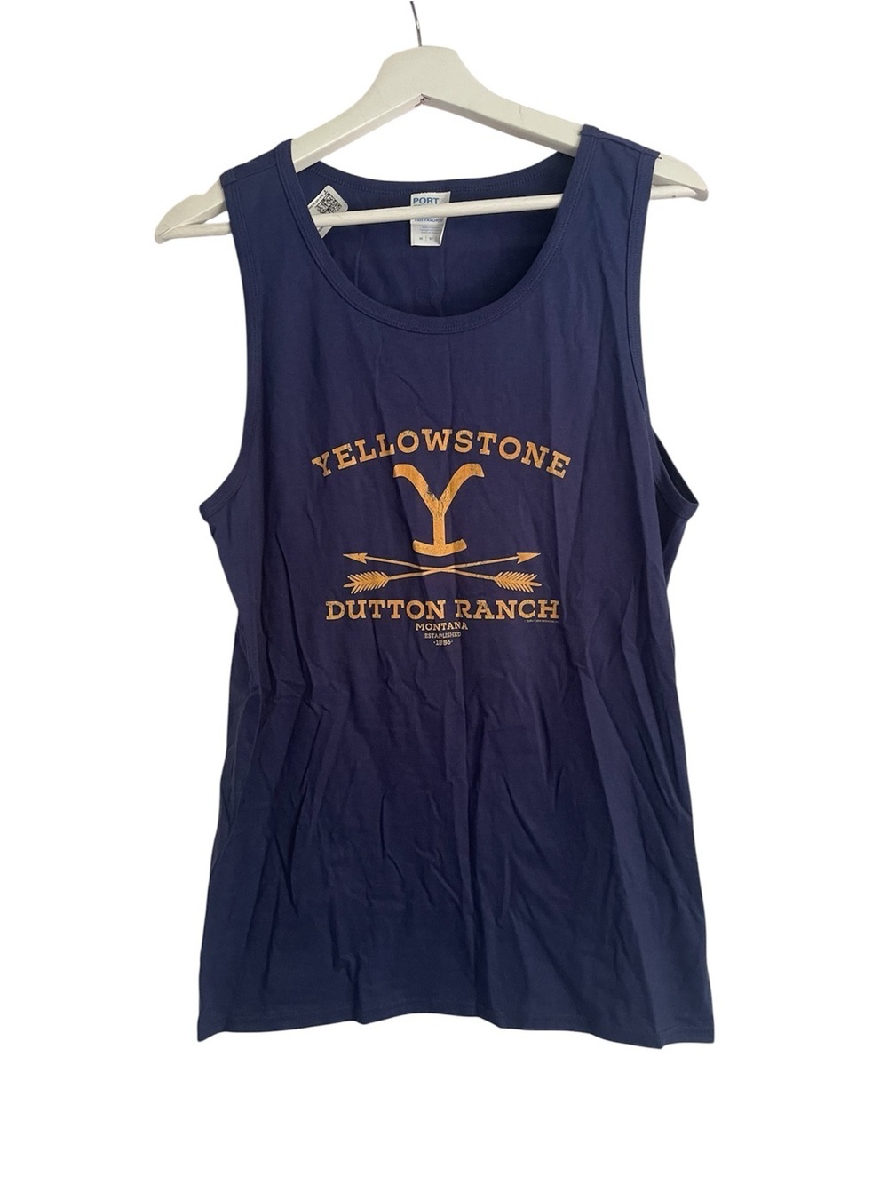 Yellowstone Dutton Ranch Graphic T-Shirt | Men's Size Medium Outdoorsy Country